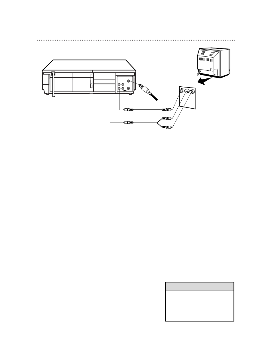 10 hookups with a stereo tv | Philips VR400BMG User Manual | Page 10 / 48