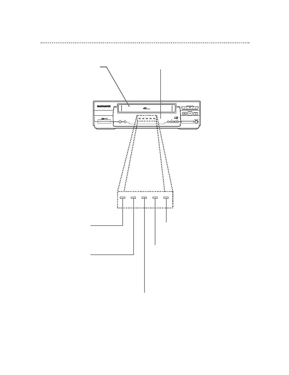 20 vcr display panel | Philips VR400BMG User Manual | Page 20 / 48