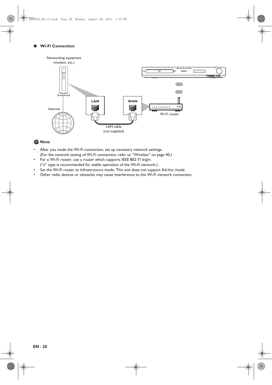 Philips HTS3306/F8 User Manual | Page 20 / 56