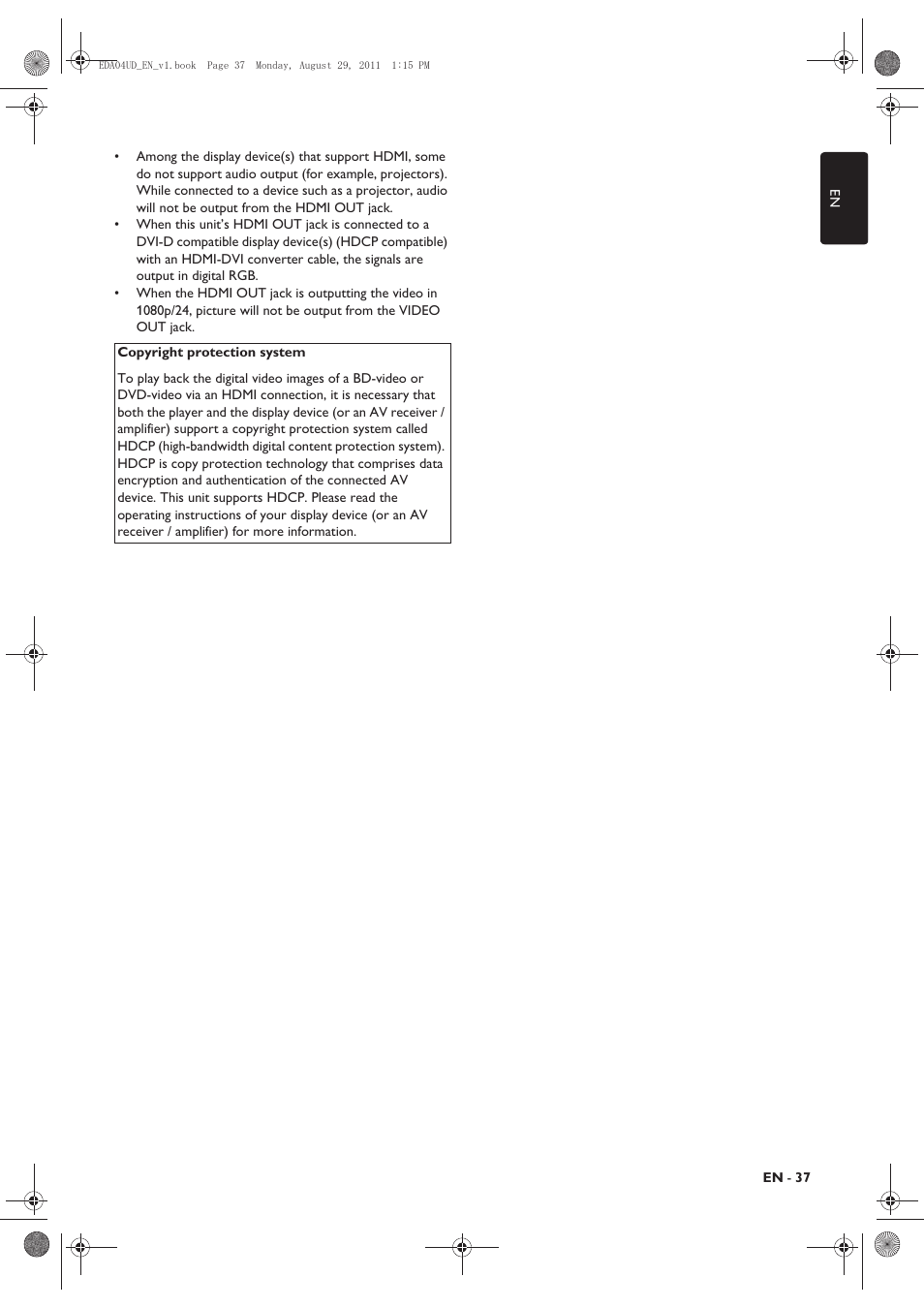 Philips HTS3306/F8 User Manual | Page 37 / 56