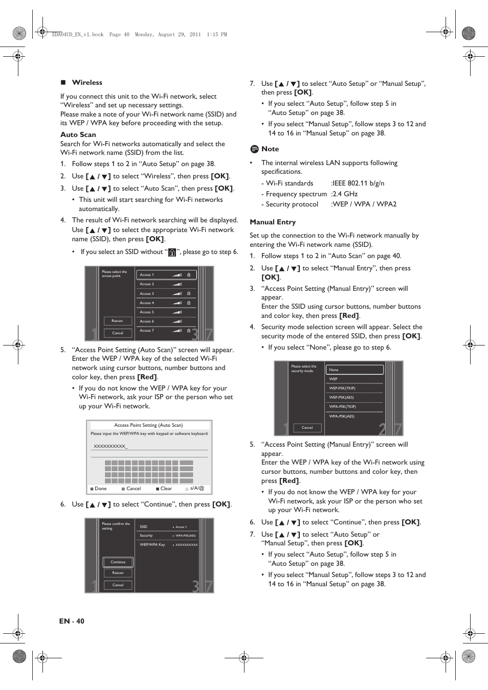 Philips HTS3306/F8 User Manual | Page 40 / 56