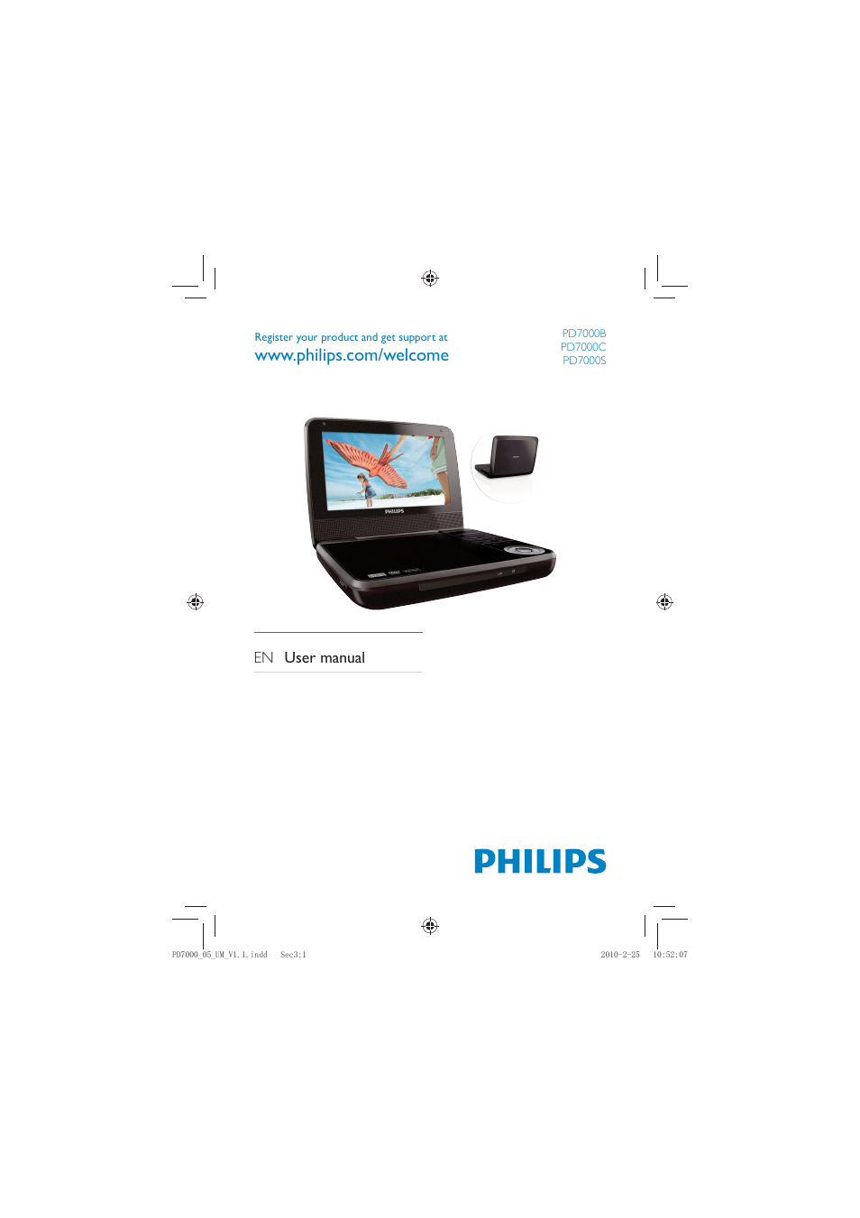 Philips PD7000C User Manual | 18 pages