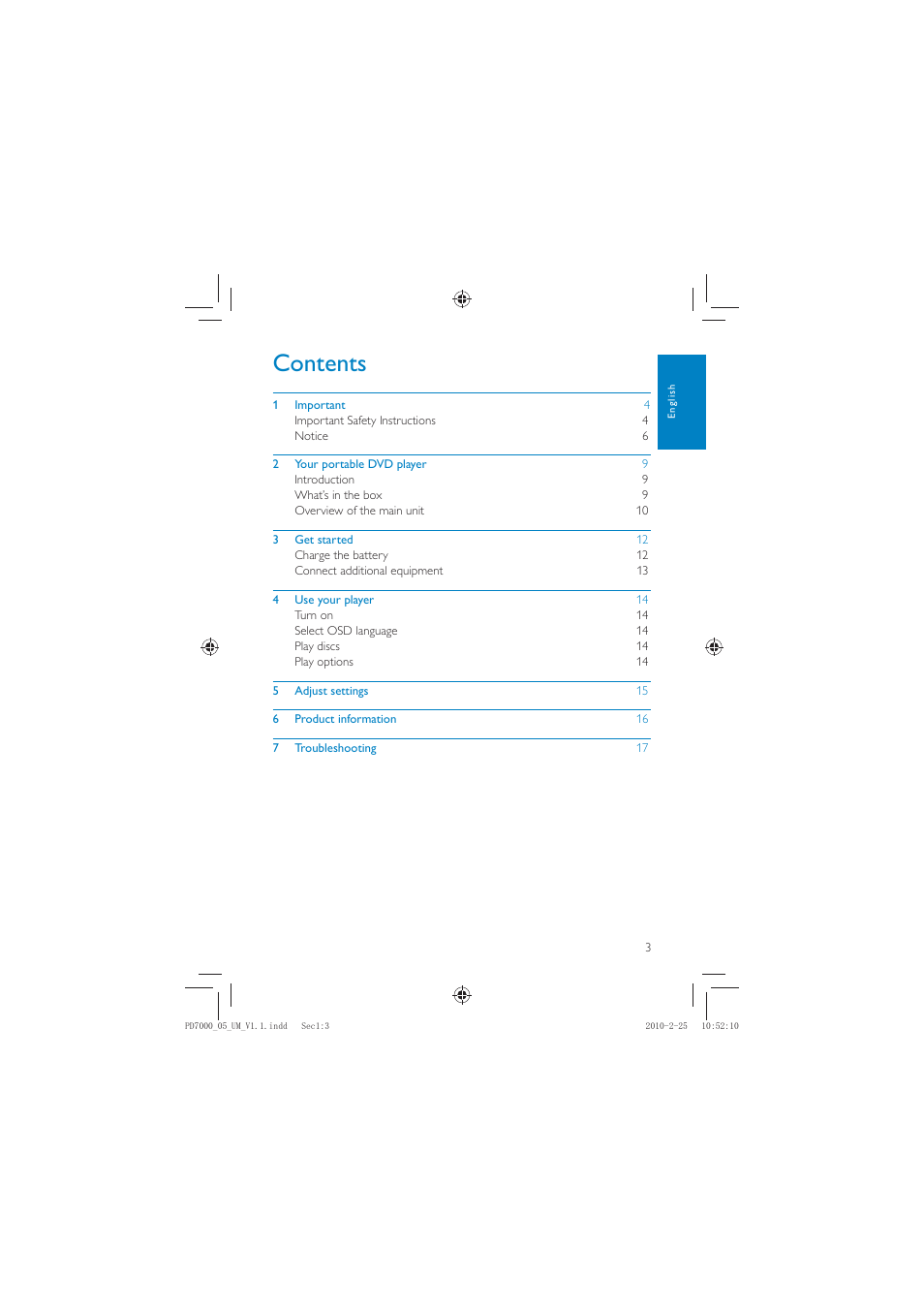 Philips PD7000C User Manual | Page 2 / 18