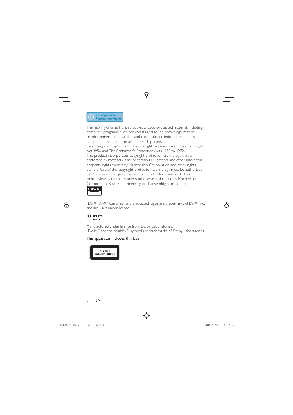 Philips PD7000C User Manual | Page 7 / 18