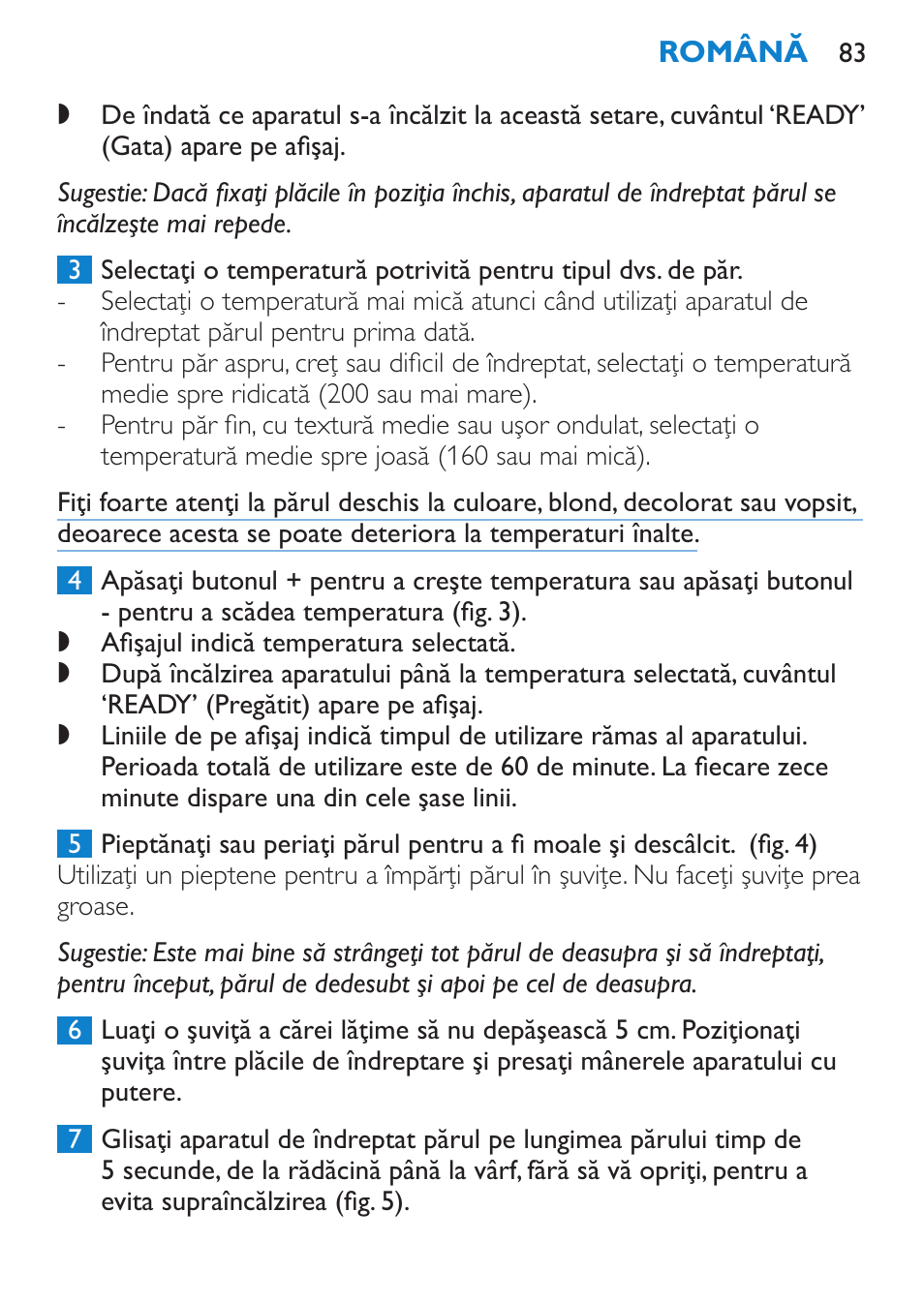 Philips HP4669/05 User Manual | Page 83 / 124