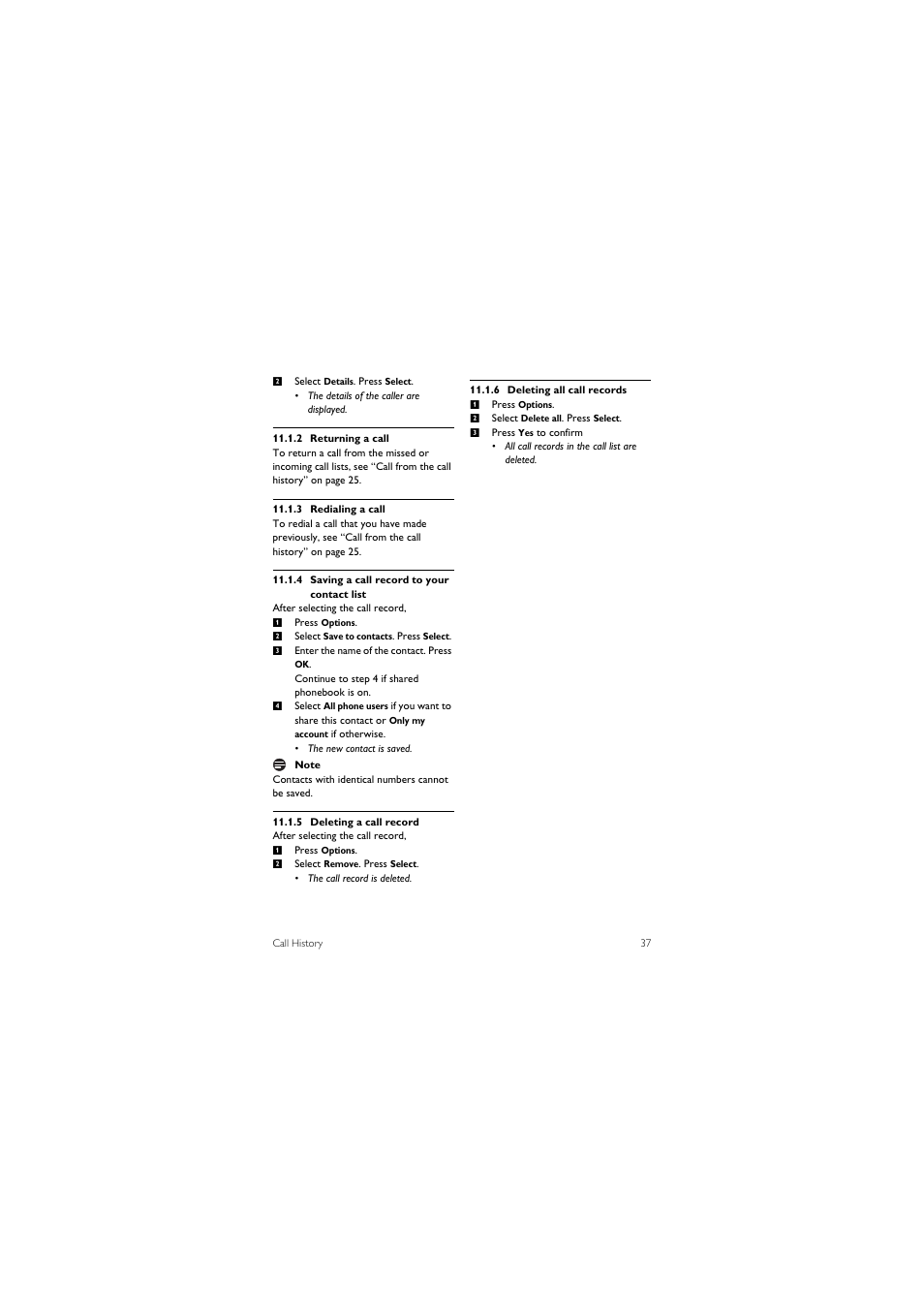 Philips 855 User Manual | Page 40 / 72