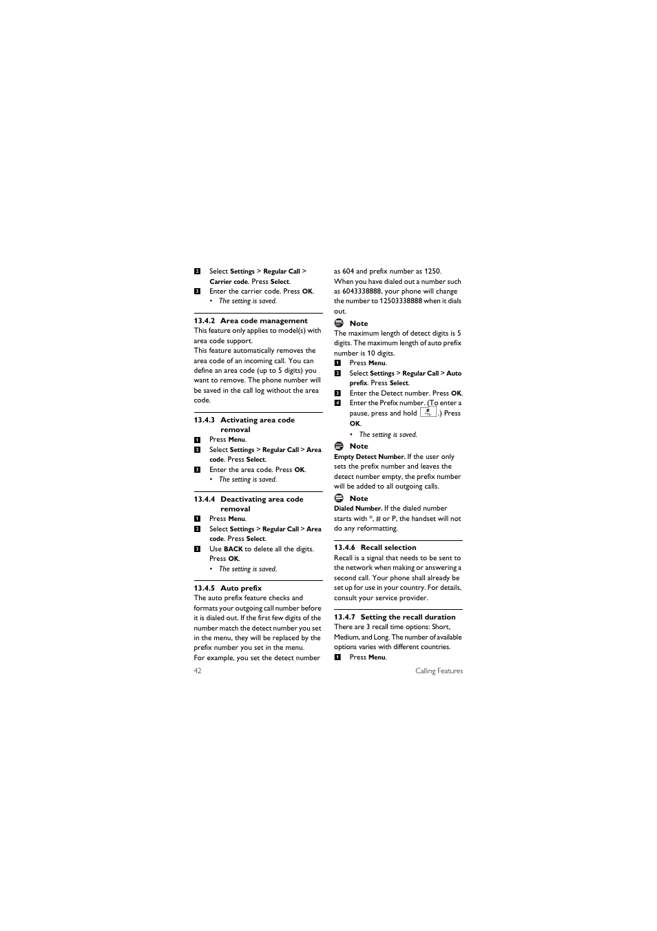 Philips 855 User Manual | Page 45 / 72