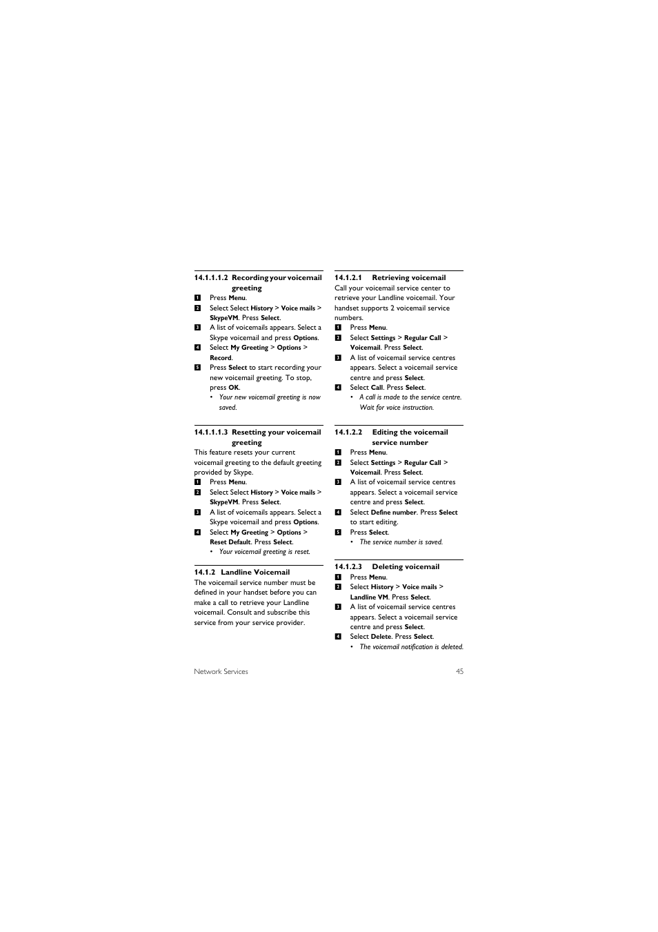 Philips 855 User Manual | Page 48 / 72