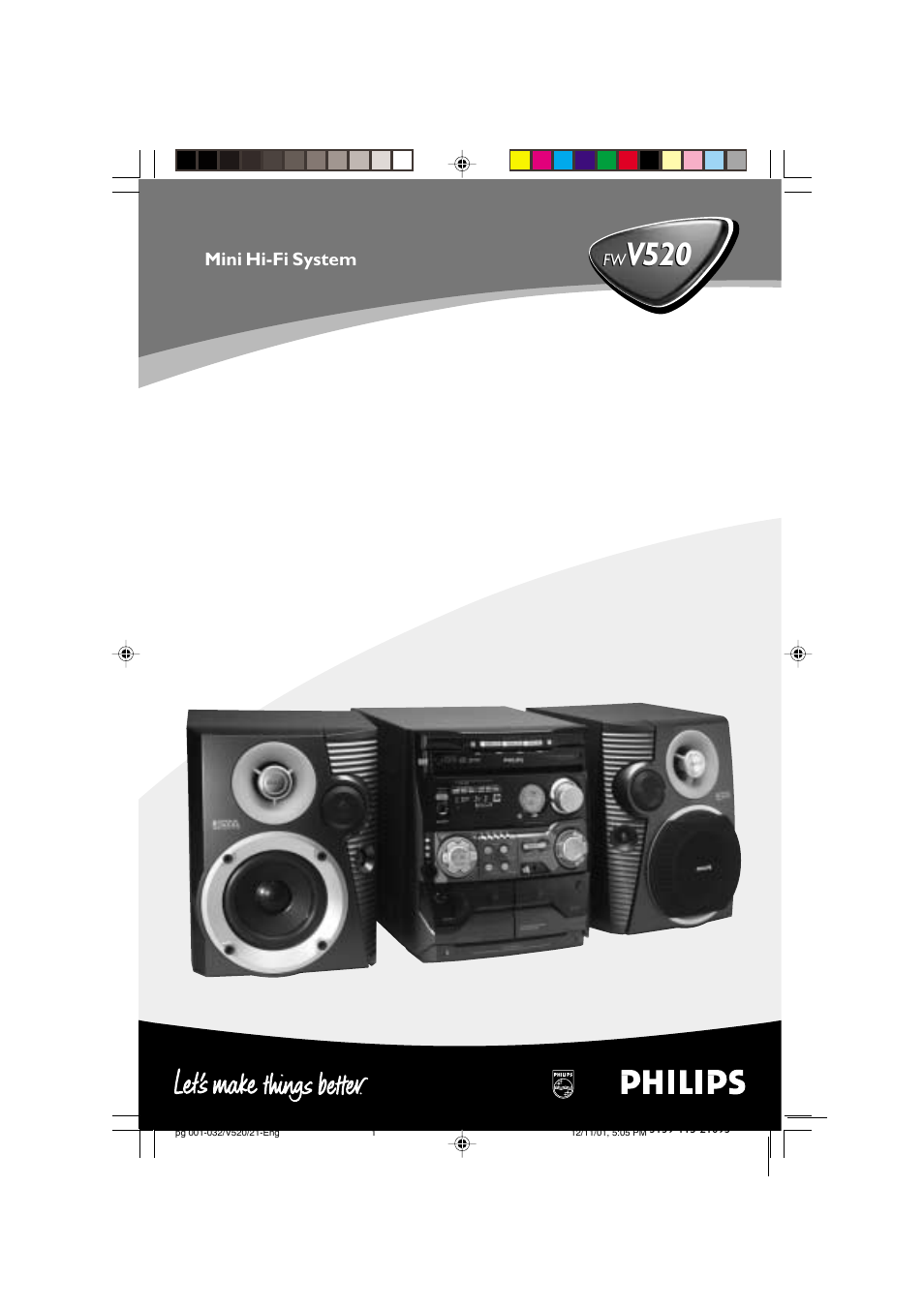 Philips FW-V520 User Manual | 33 pages