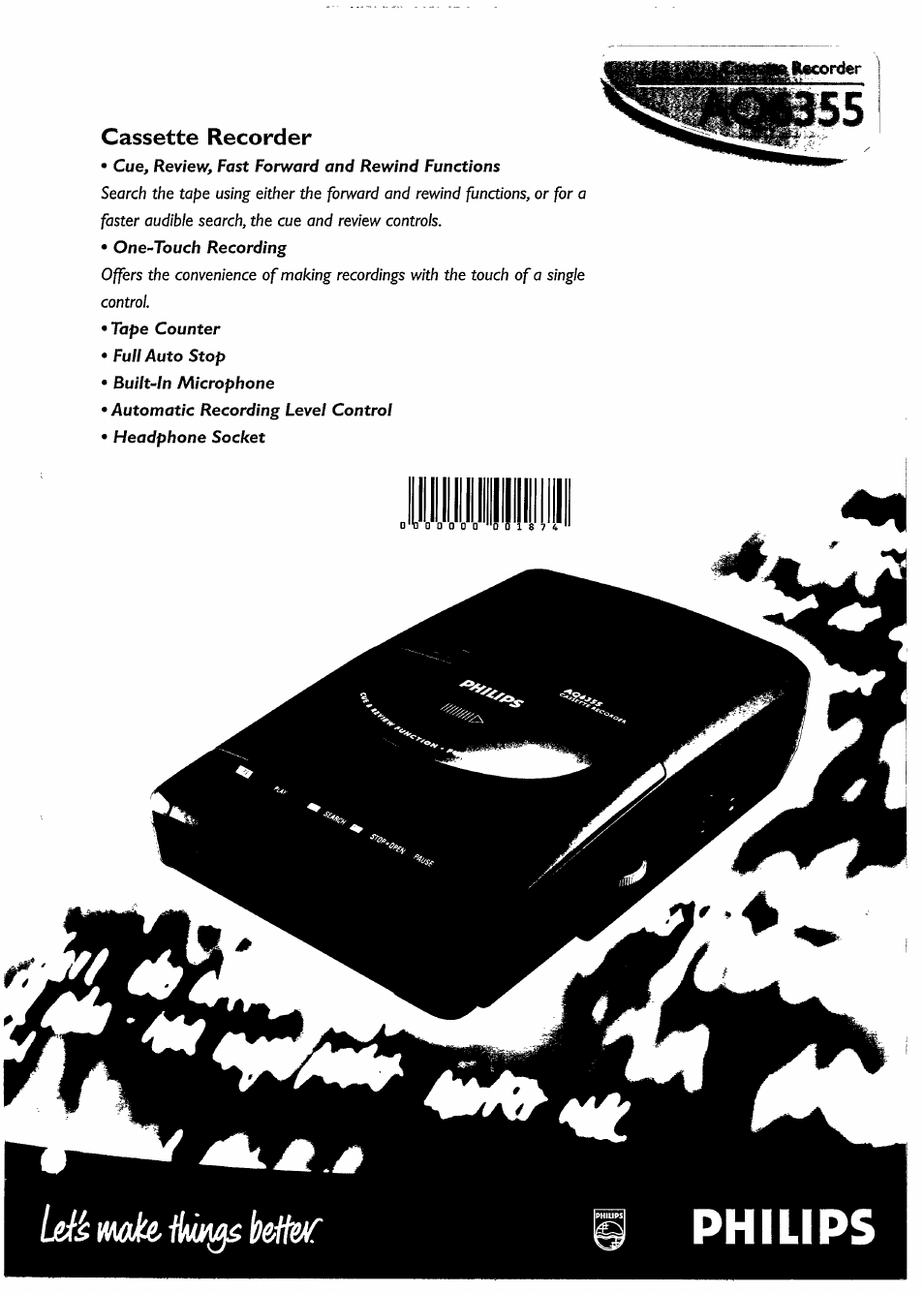 Philips AQ6355/17 User Manual | 2 pages