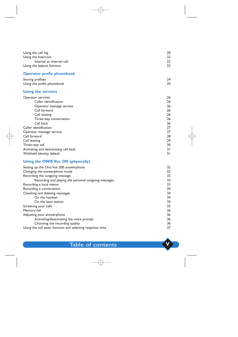 Philips 200 User Manual | Page 5 / 55