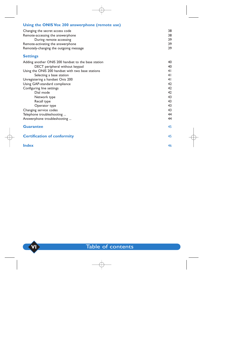 Philips 200 User Manual | Page 6 / 55