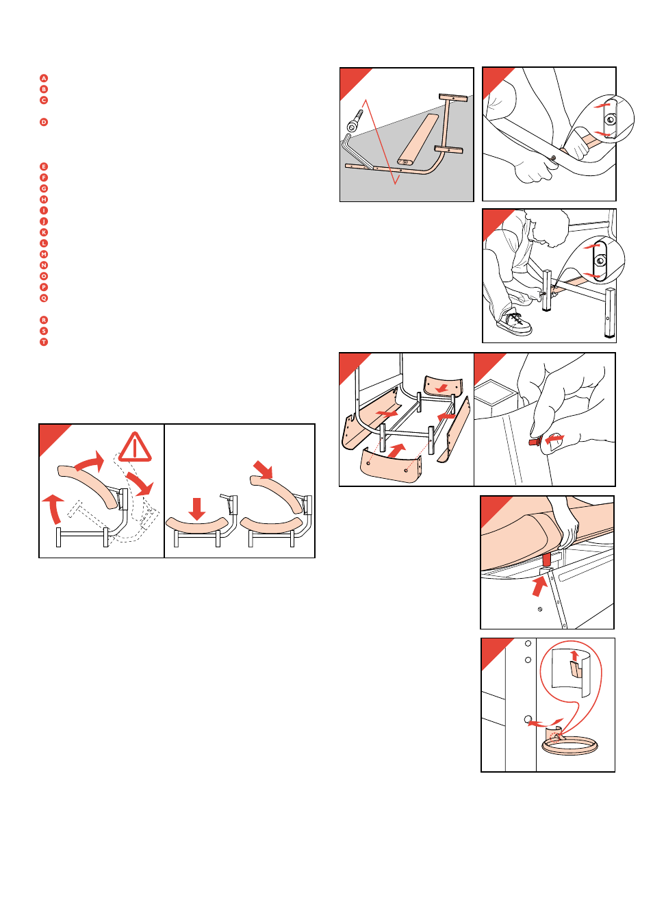 6a 6b 7 8 | Philips HB 576/77 User Manual | Page 30 / 70