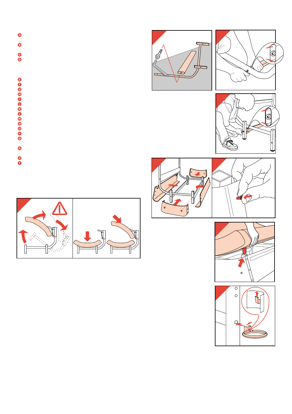 6a 6b 7 8 | Philips HB 576/77 User Manual | Page 48 / 70