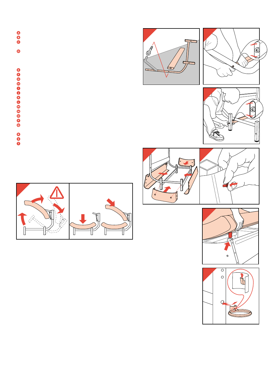 6a 6b 7 8 | Philips HB 576/77 User Manual | Page 54 / 70