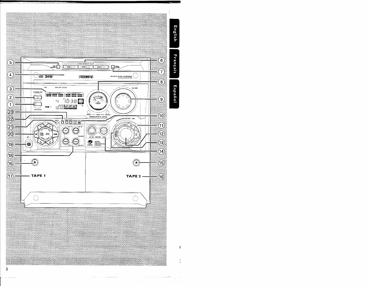 Philips FW-C700 User Manual | Page 5 / 52