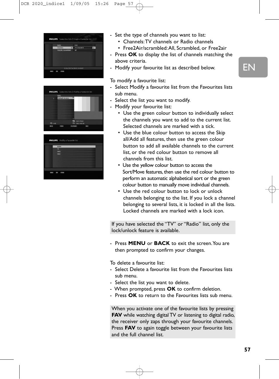 Philips DCR 2020 User Manual | Page 23 / 36