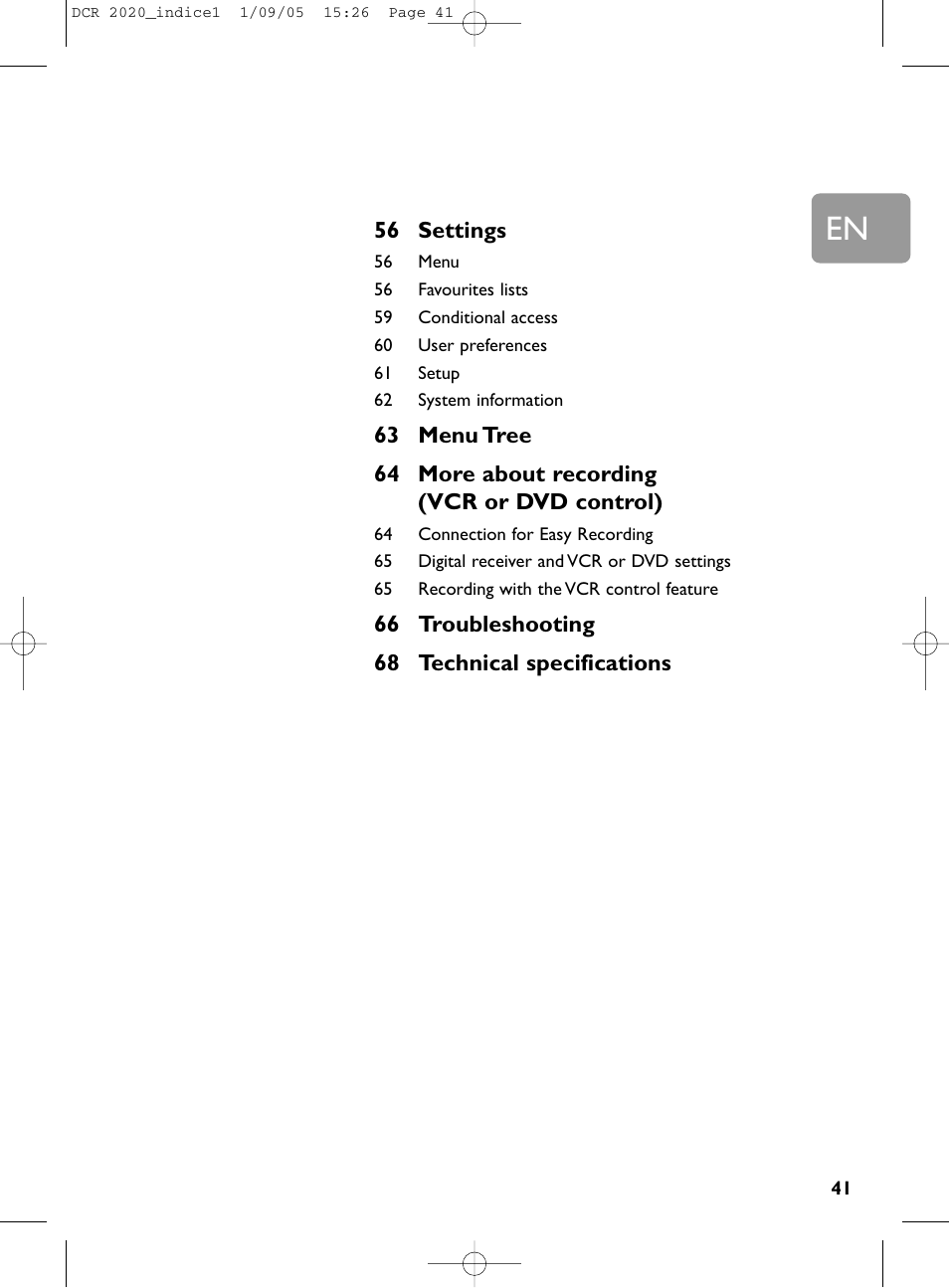 Philips DCR 2020 User Manual | Page 7 / 36