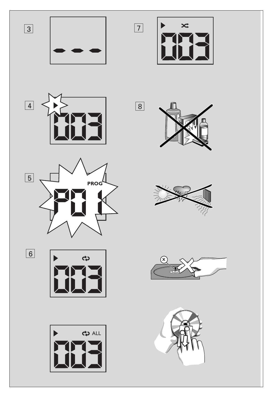 Philips SOUNDMACHINE AZ302 User Manual | Page 2 / 12