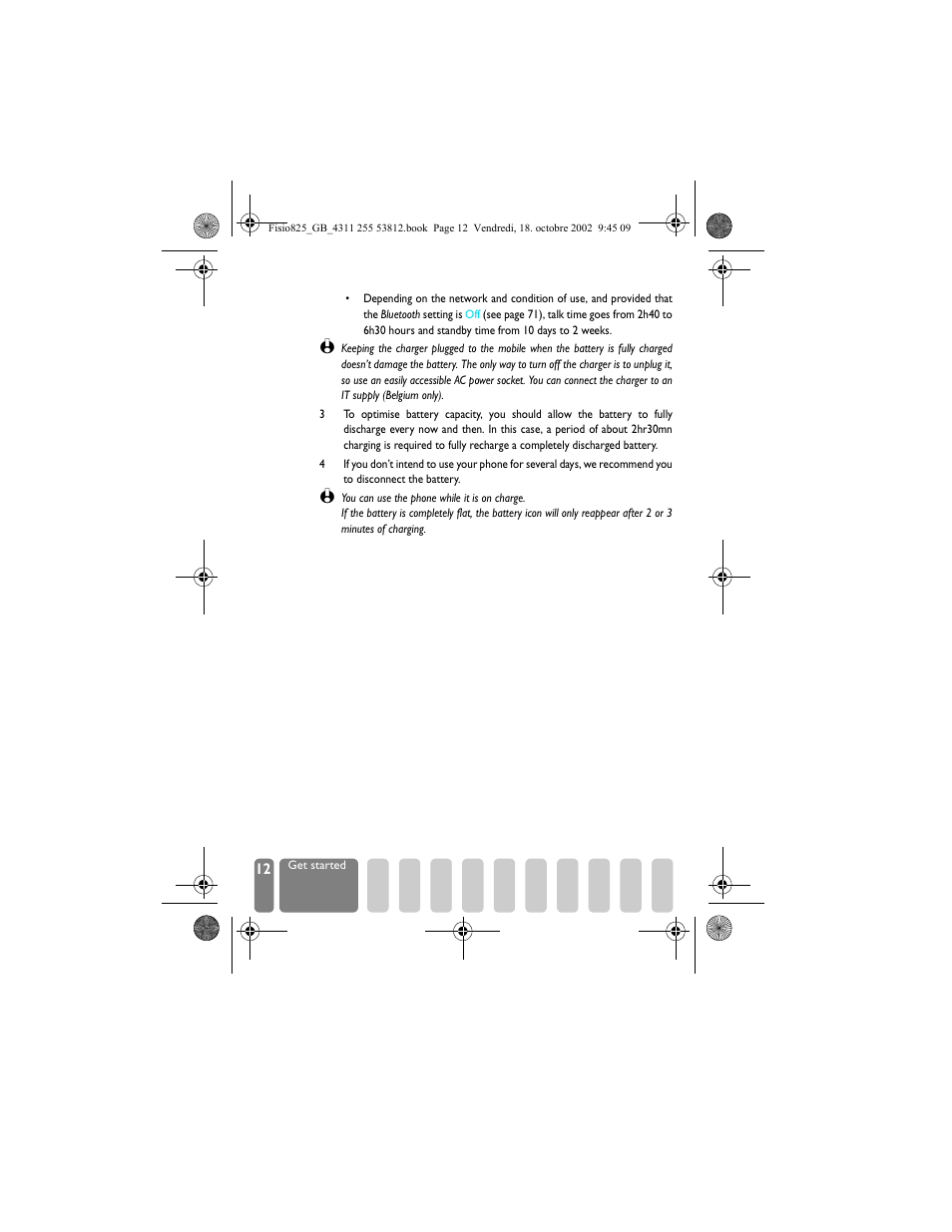 Philips Fisio 825 User Manual | Page 14 / 99