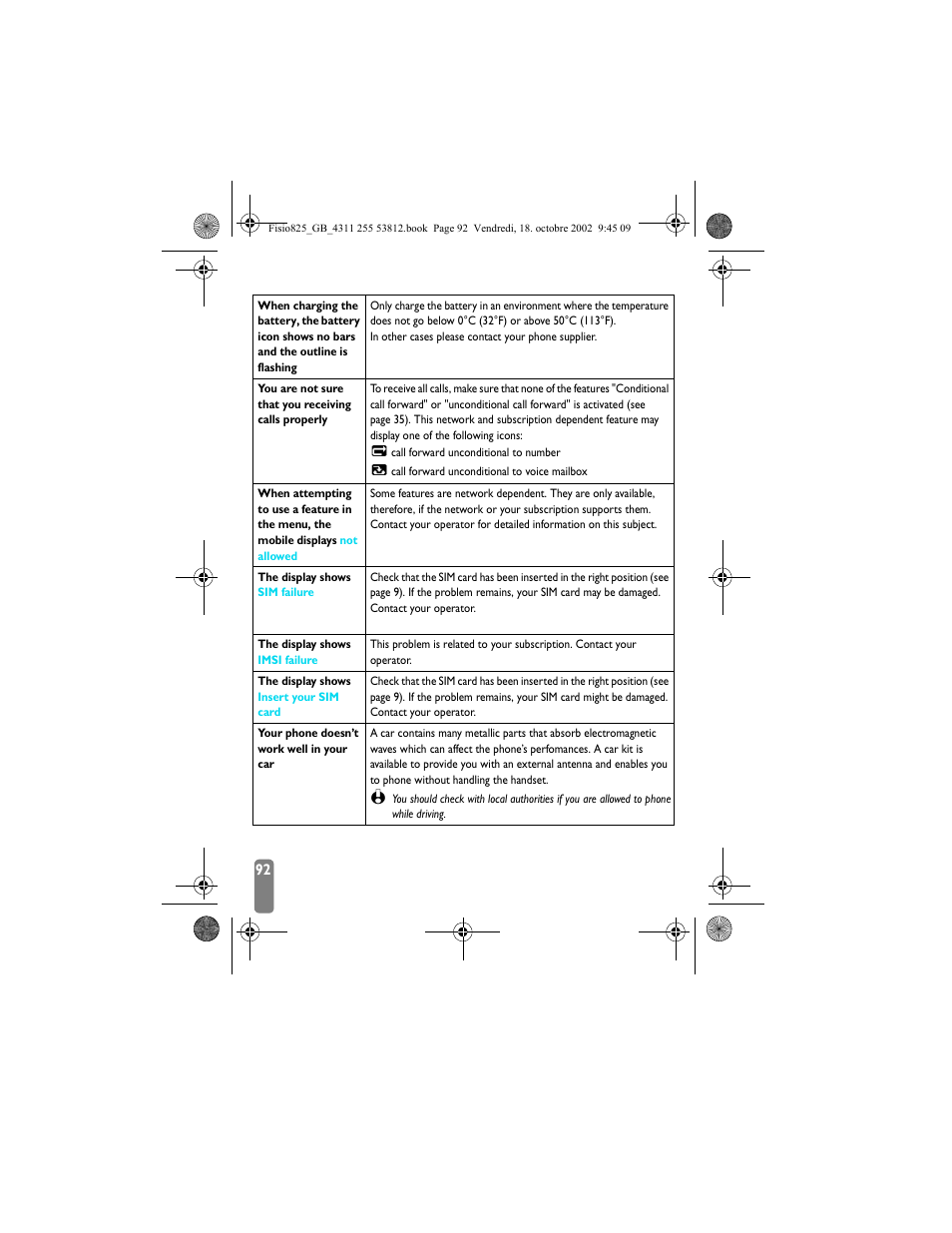 Philips Fisio 825 User Manual | Page 94 / 99