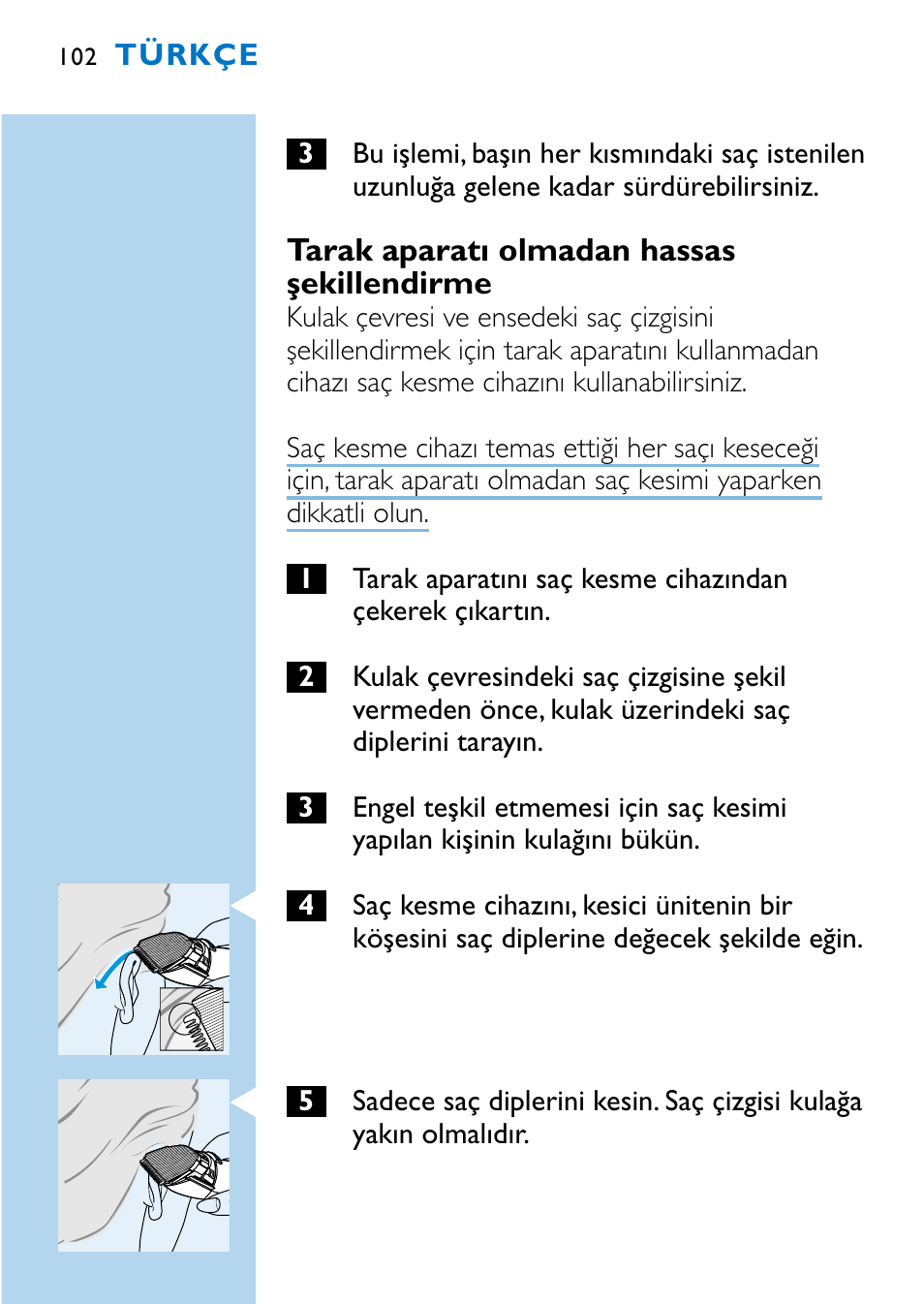 Philips HQC483 User Manual | Page 100 / 108