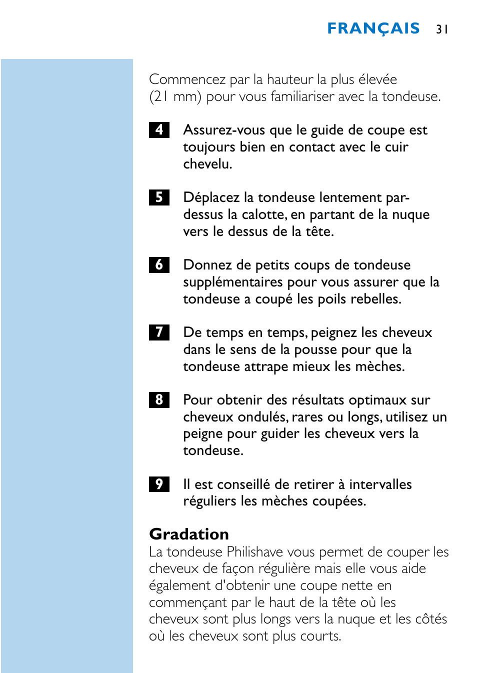 Philips HQC483 User Manual | Page 29 / 108