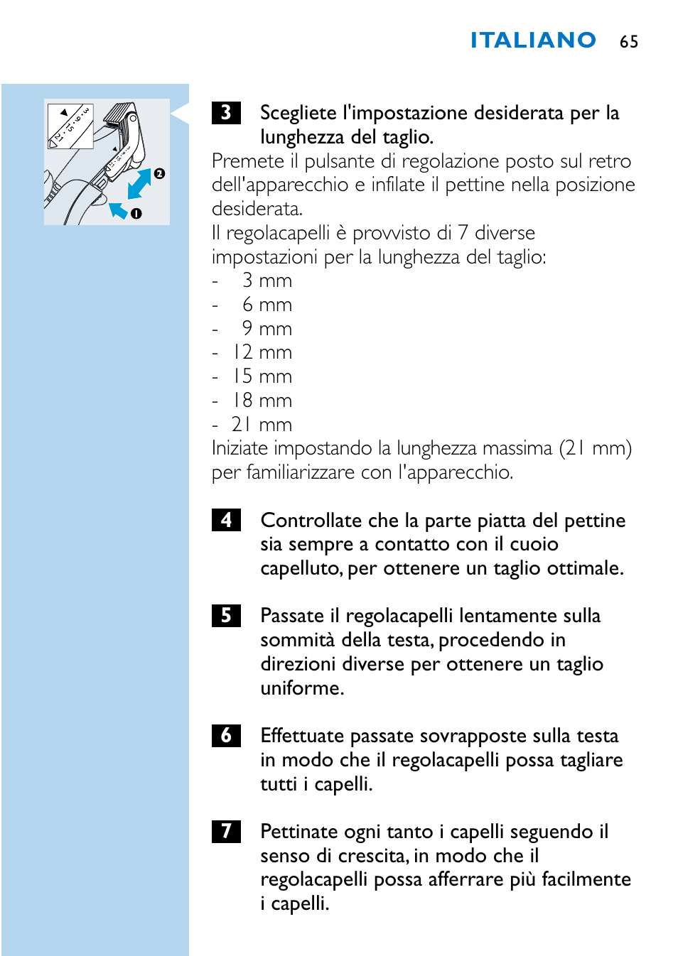 Philips HQC483 User Manual | Page 63 / 108