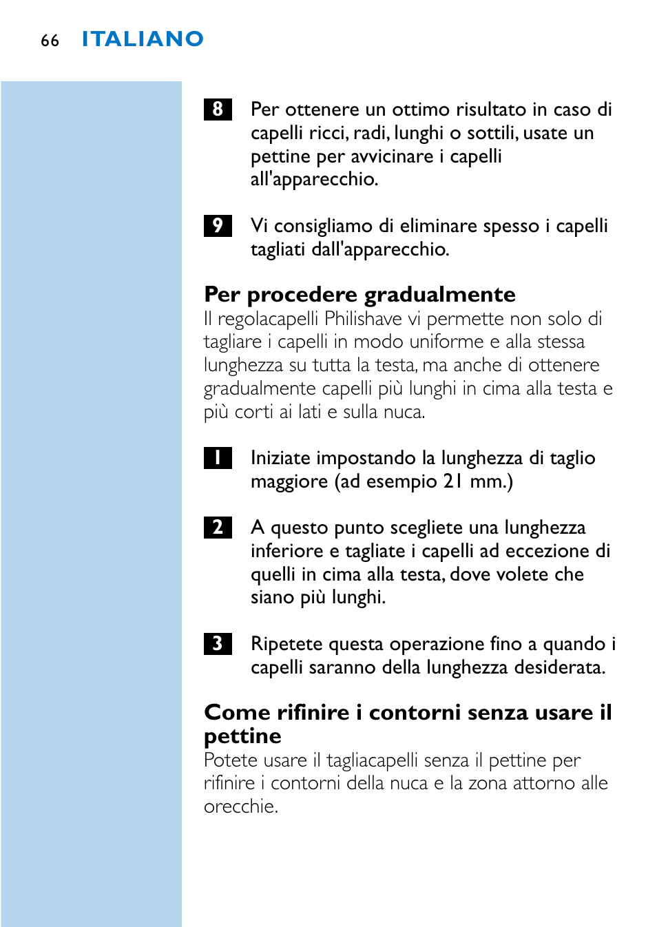 Philips HQC483 User Manual | Page 64 / 108