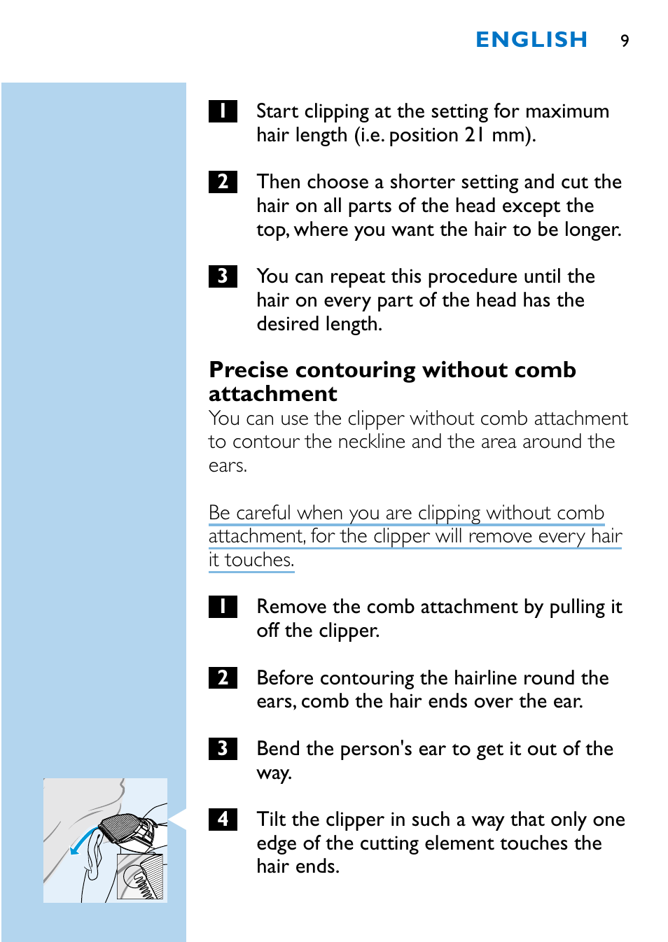 Philips HQC483 User Manual | Page 7 / 108