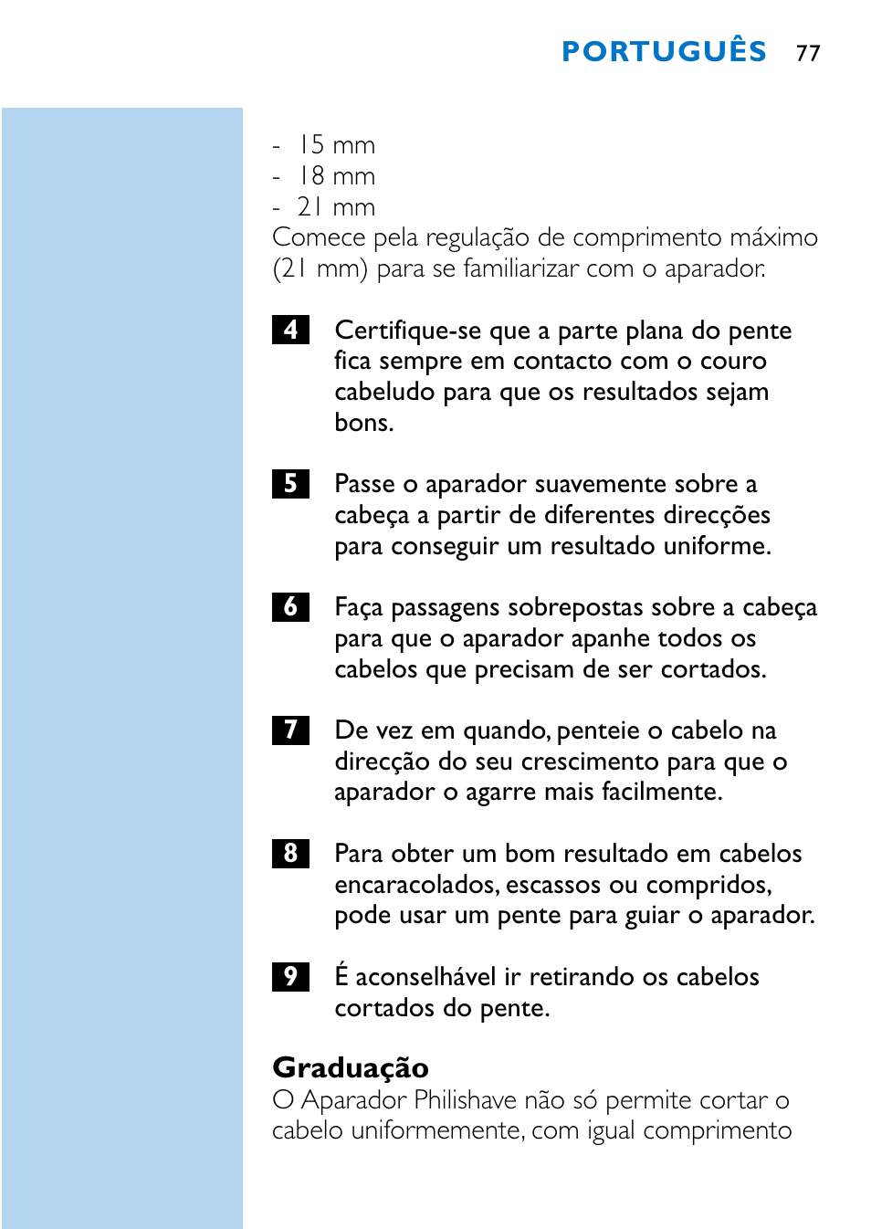 Philips HQC483 User Manual | Page 75 / 108