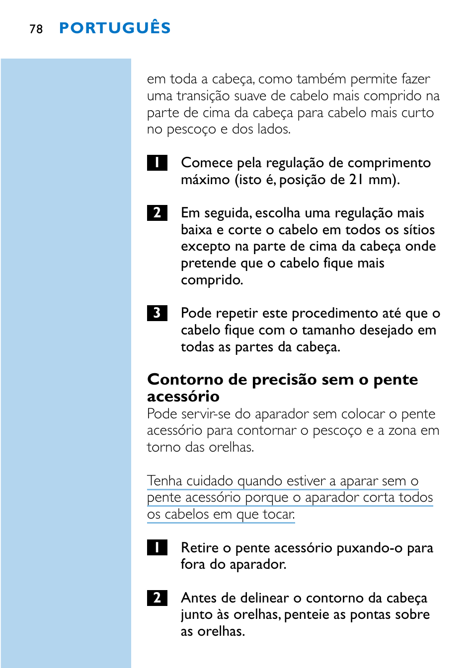 Philips HQC483 User Manual | Page 76 / 108