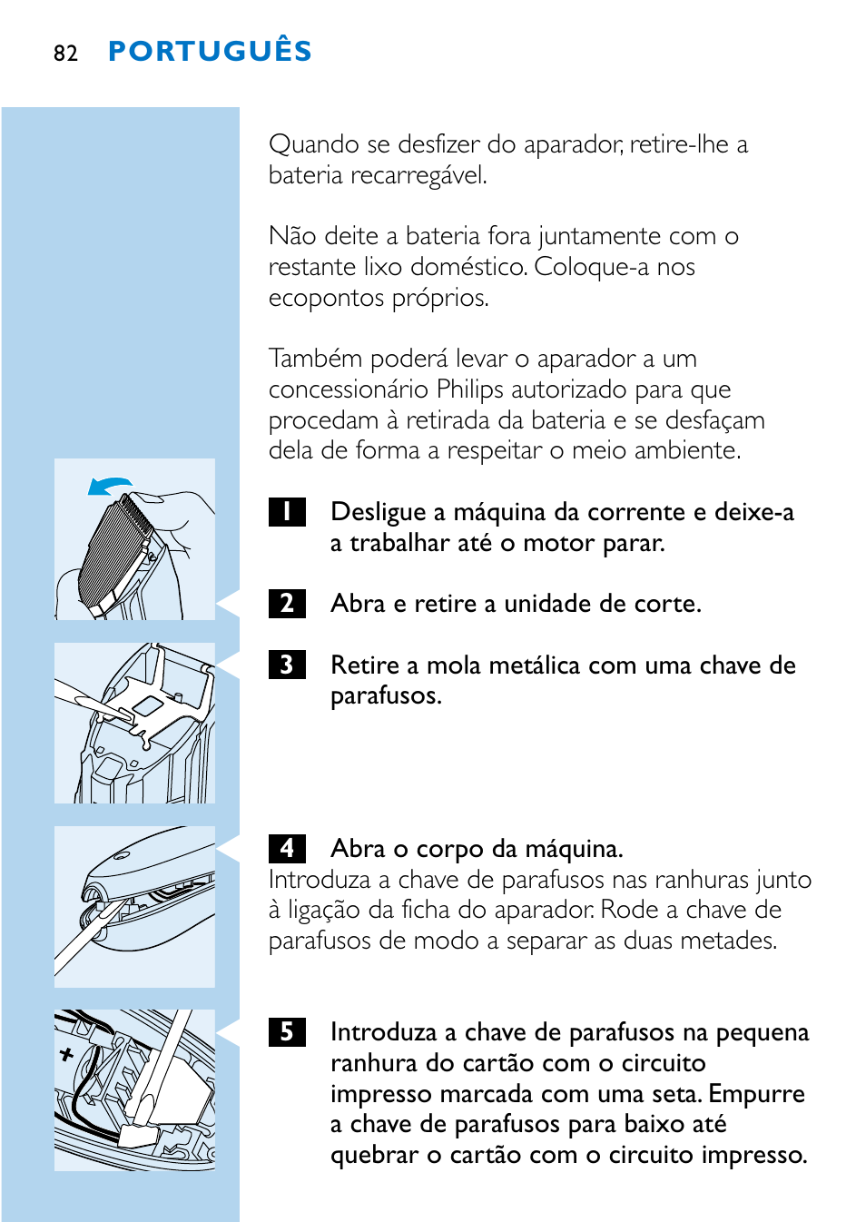 Philips HQC483 User Manual | Page 80 / 108