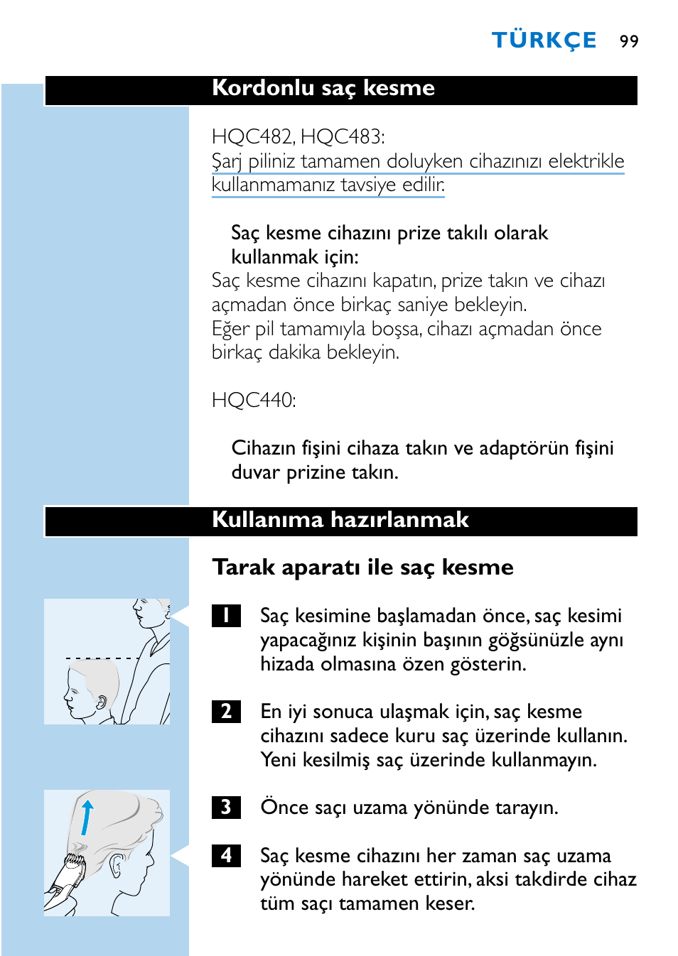 Philips HQC483 User Manual | Page 97 / 108