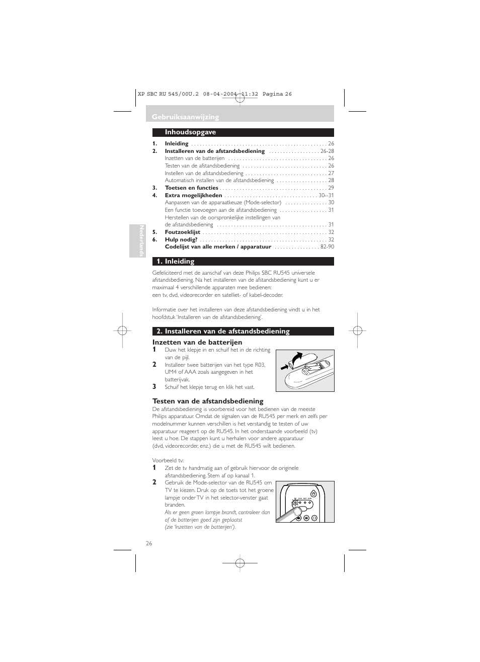 Philips SBC RU 00U User Manual | Page 26 / 92