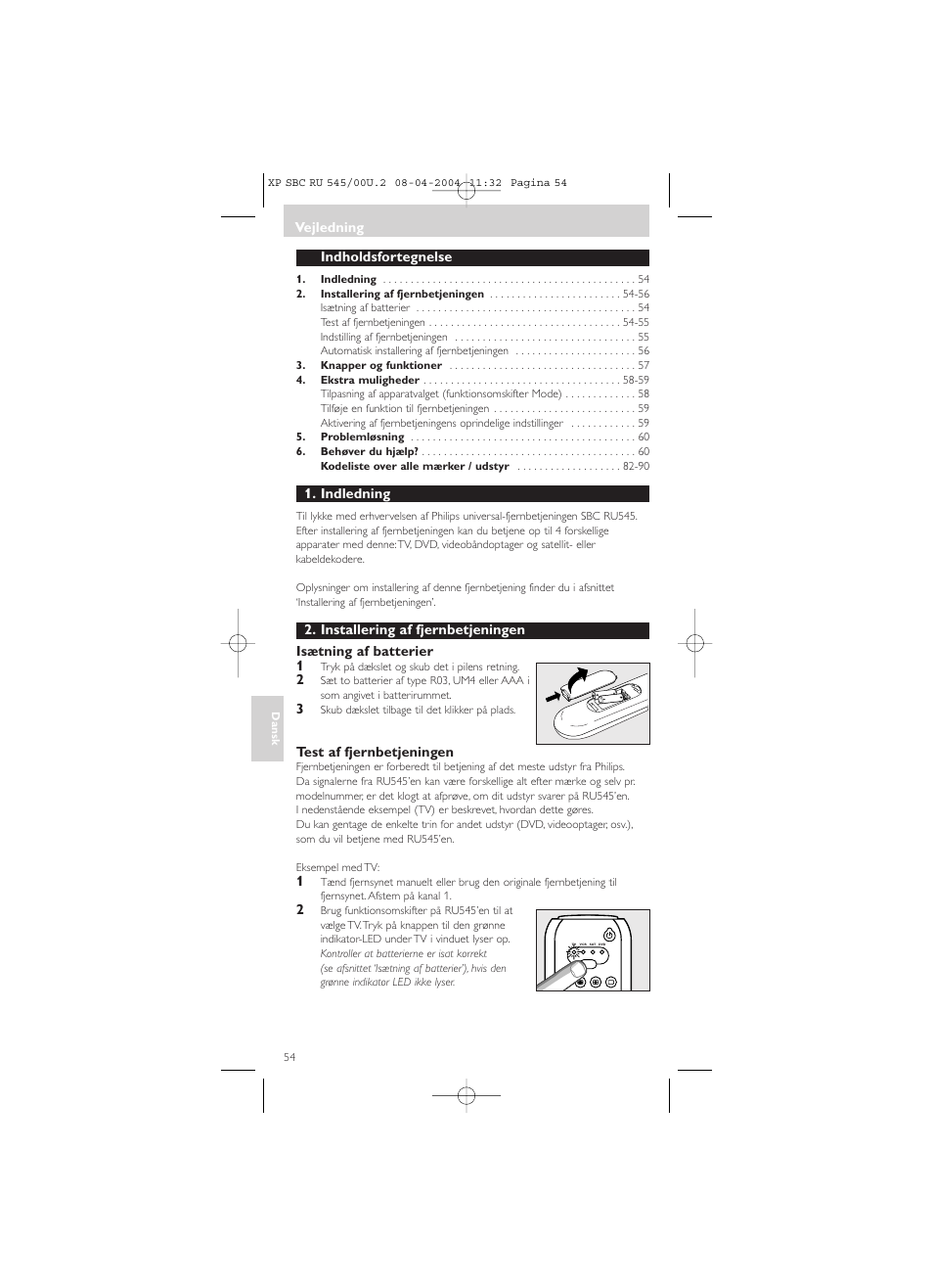 Philips SBC RU 00U User Manual | Page 54 / 92