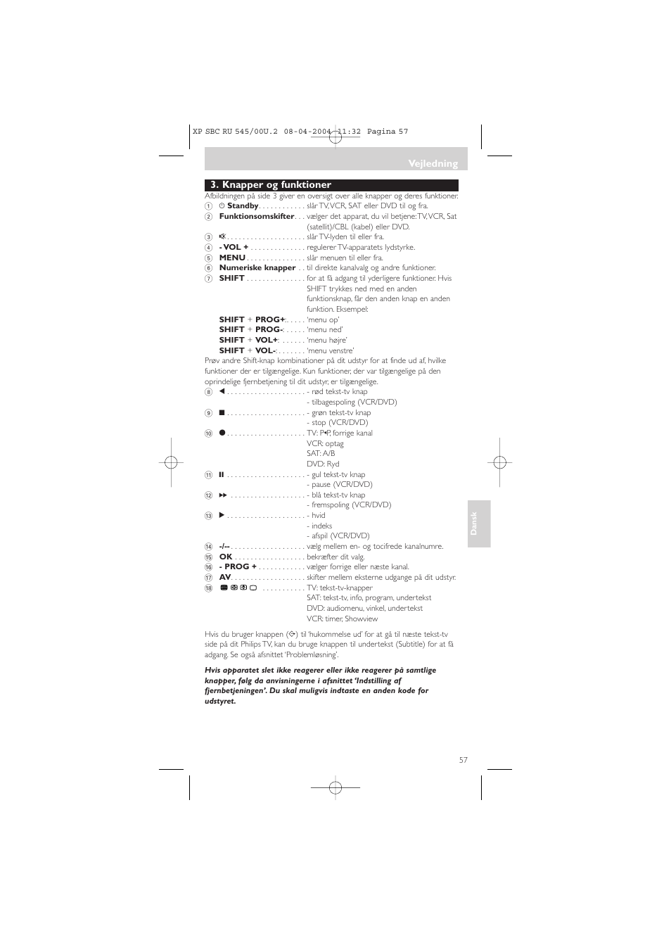 Philips SBC RU 00U User Manual | Page 57 / 92