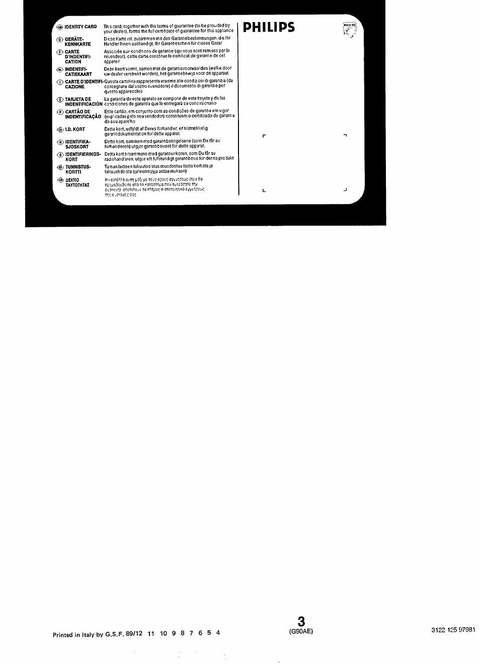 Philips 14GR2130 User Manual | Page 11 / 11