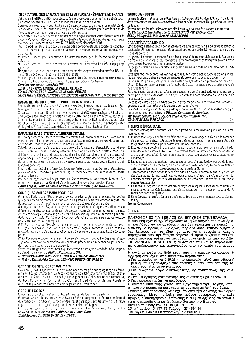 À;v,ir | Philips AZ 8110 User Manual | Page 11 / 12