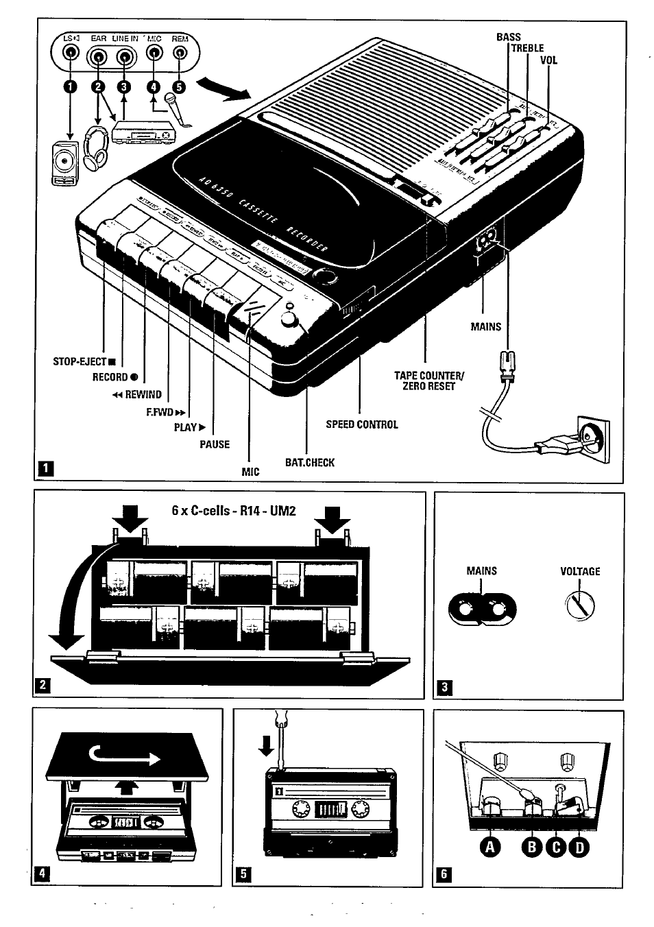 6xc-ceils-r14-um2 | Philips AQ 6350 User Manual | Page 4 / 8