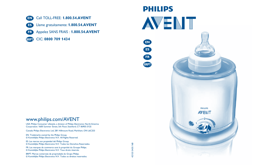 Philips Avent SCF255/33 User Manual | 13 pages