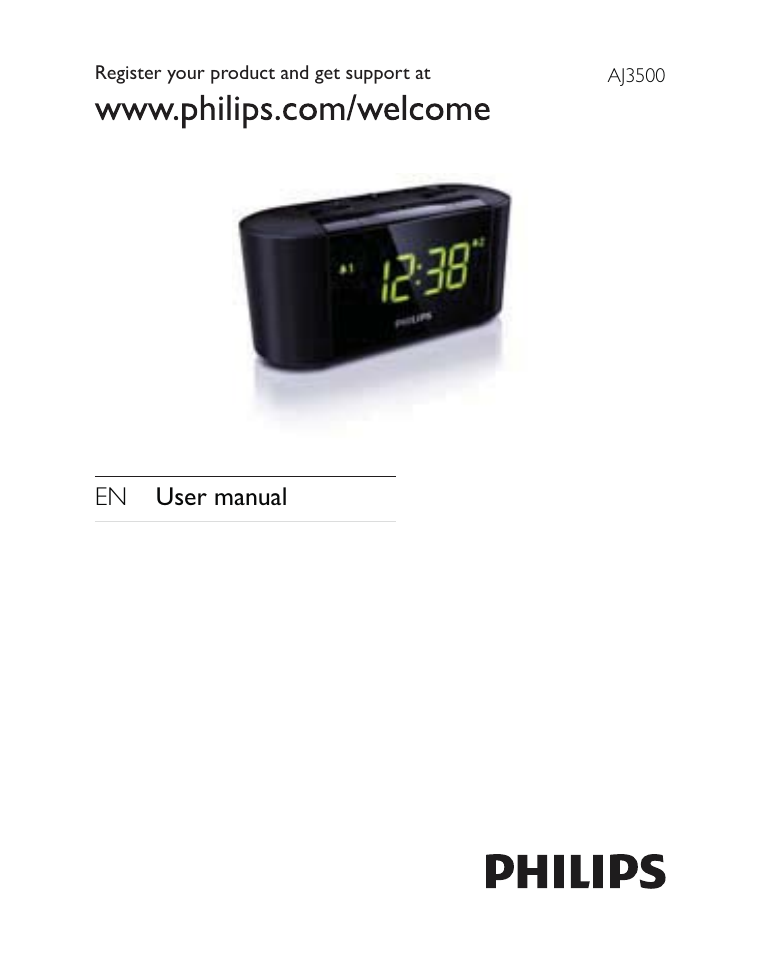 Philips AJ3500 User Manual | 23 pages