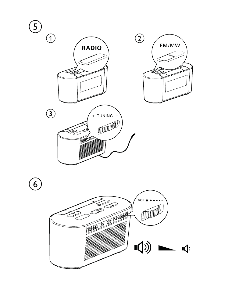 Philips AJ3500 User Manual | Page 6 / 23