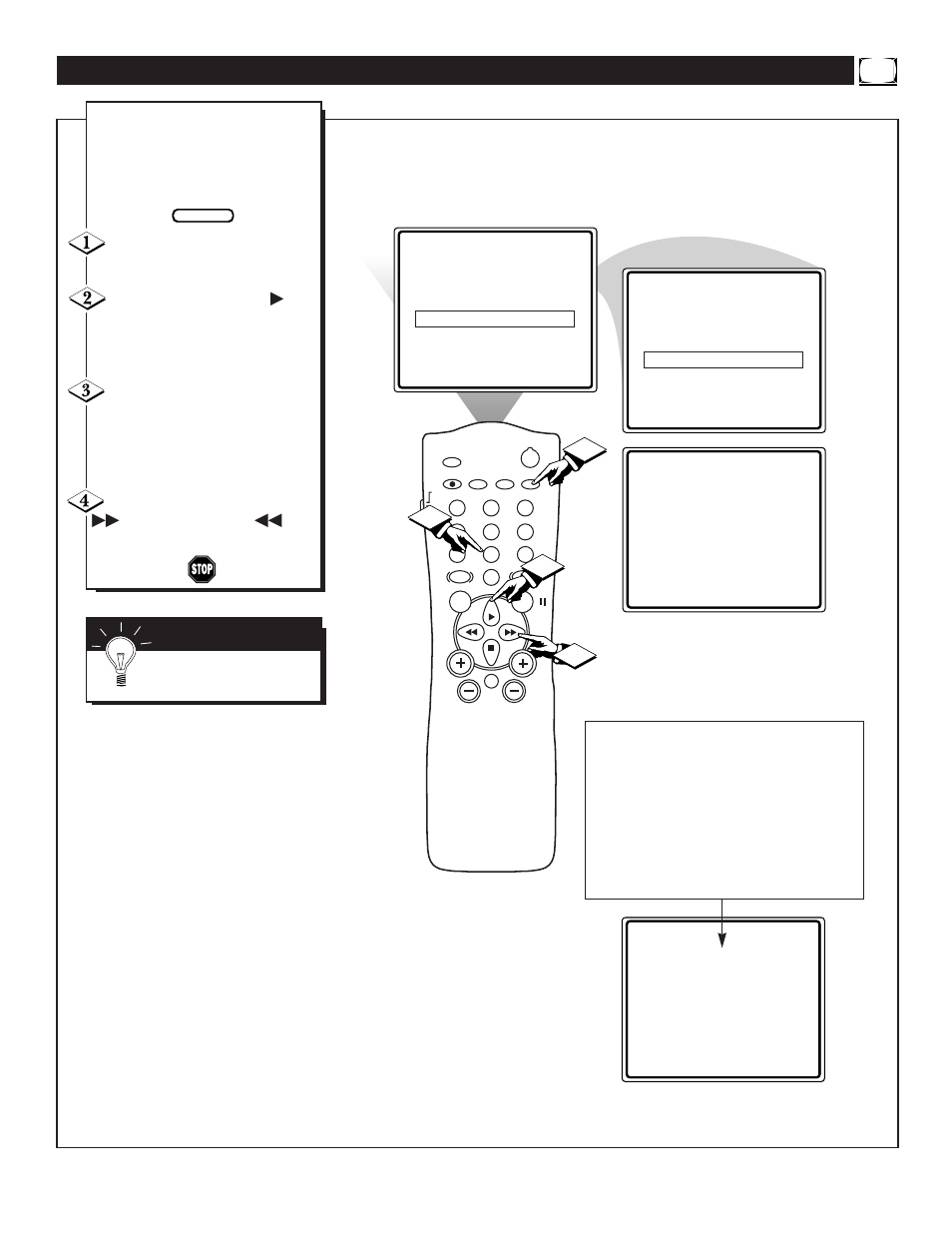 Etting the, Tart | Philips TS2575C1 User Manual | Page 11 / 40