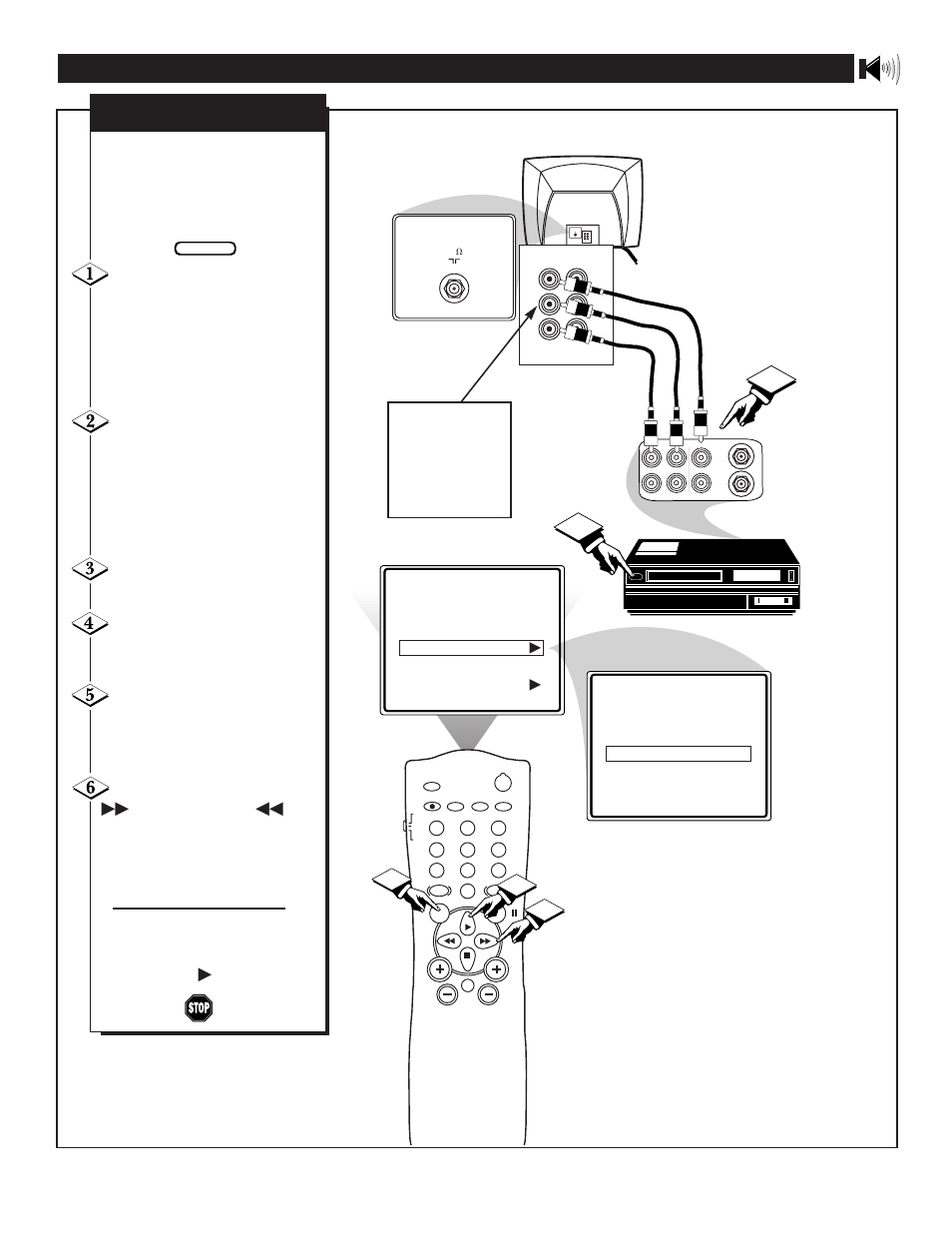 A/v i, Ow to, Se the | Nput, Ontrol, Nputs, Or cursor left, Button | Philips TS2575C1 User Manual | Page 25 / 40