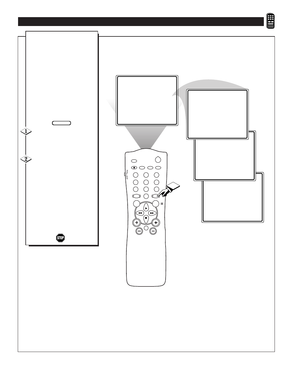 Sing the, Mart, Icture | Ontrol | Philips TS2575C1 User Manual | Page 27 / 40