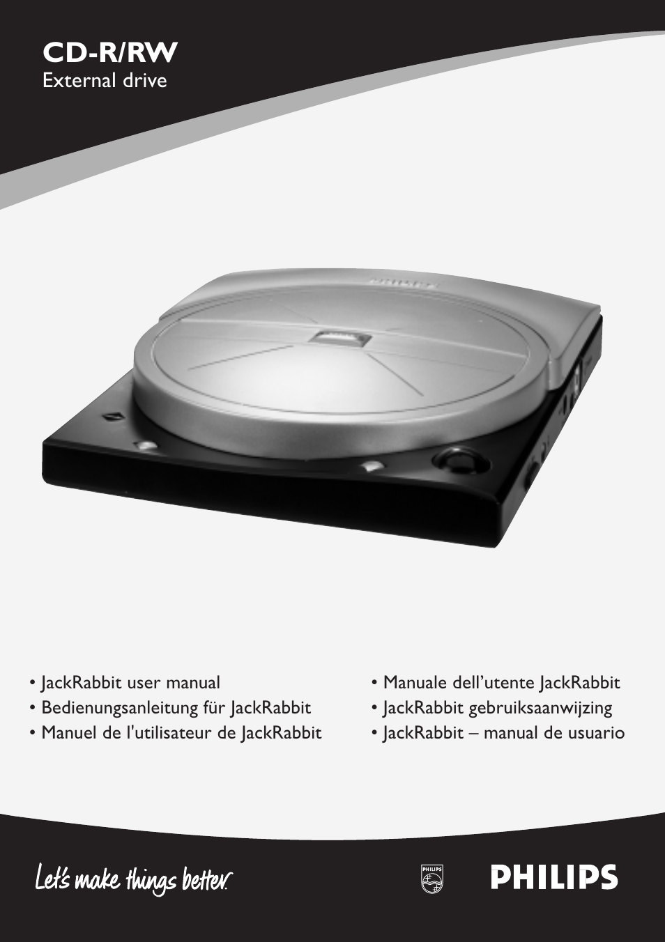 Philips JackRabbit CD-R/RW User Manual | 7 pages