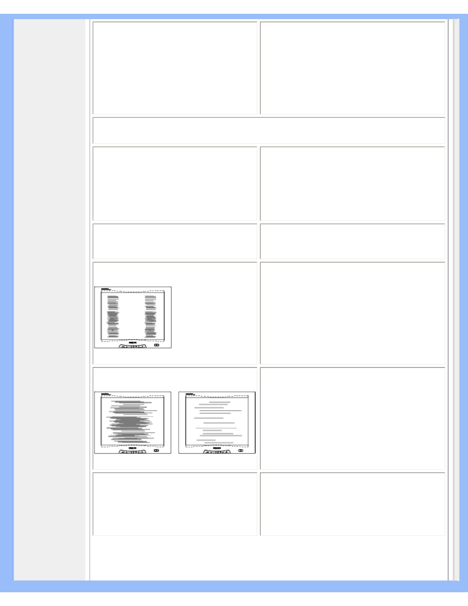 Visningsproblemer | Philips 170C4 User Manual | Page 30 / 77