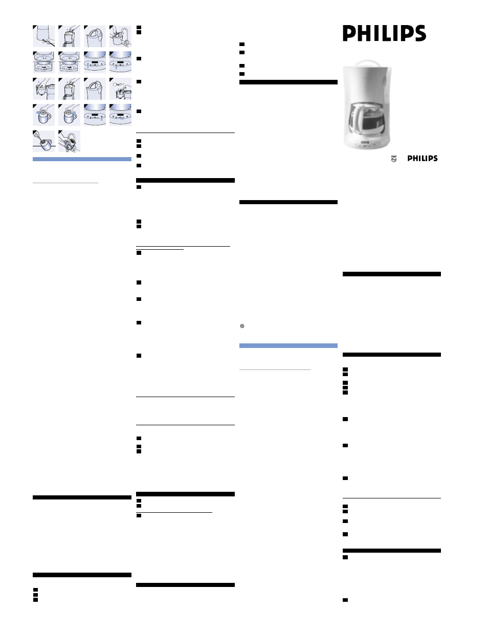 Philips HD7535 User Manual | 2 pages