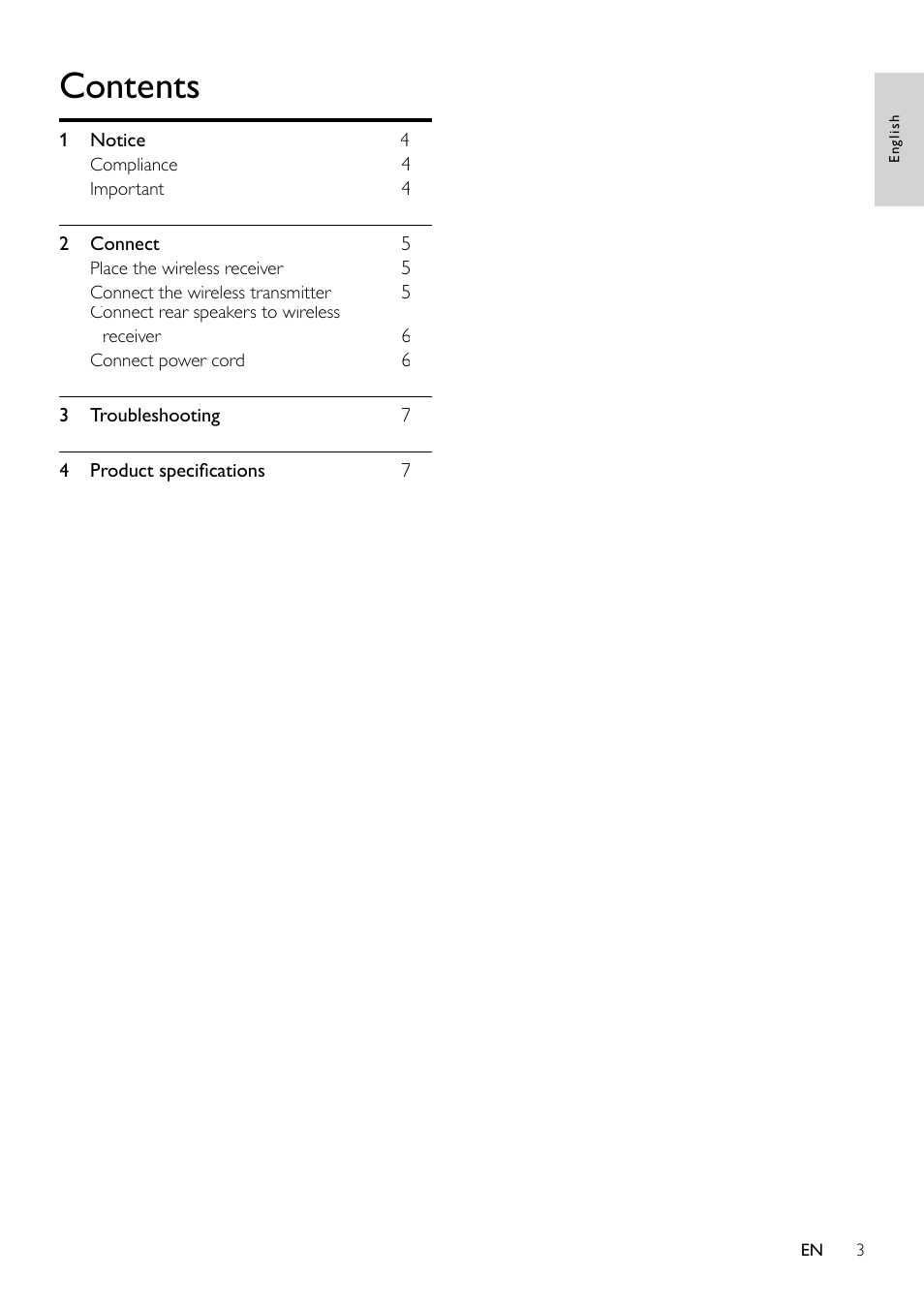 Philips RWSS9500 User Manual | Page 3 / 8
